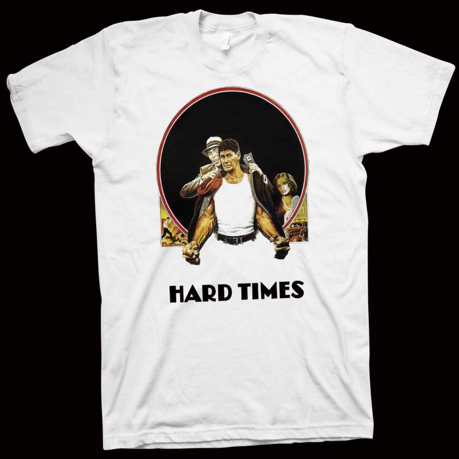 Novelty Vintage Classic Dickens Literature ~ Hard Times T-Shirt Short Sleeve Street Style High Quality Cotton Shirt