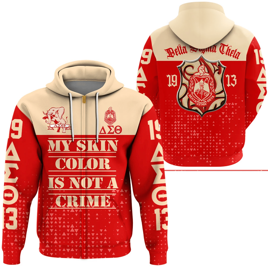 Africa Zone Hoodie – Delta Sigma Theta Zip Hoodie A7