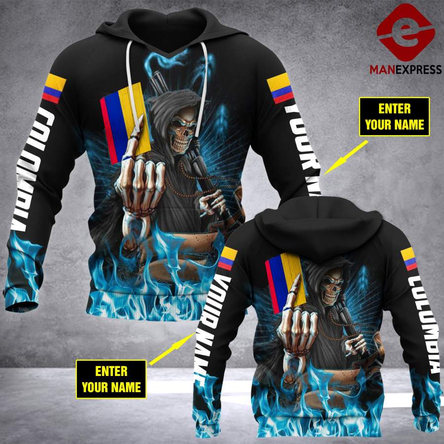 VH CUSTOMIZE COLOMBIA 1612 3D ALL PRINT HOODIE