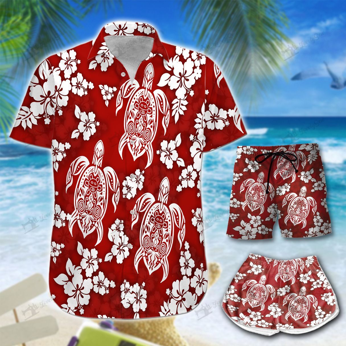 Turtle Taino Puerto Rico Hawaiian Shirt Shorts Ha36543