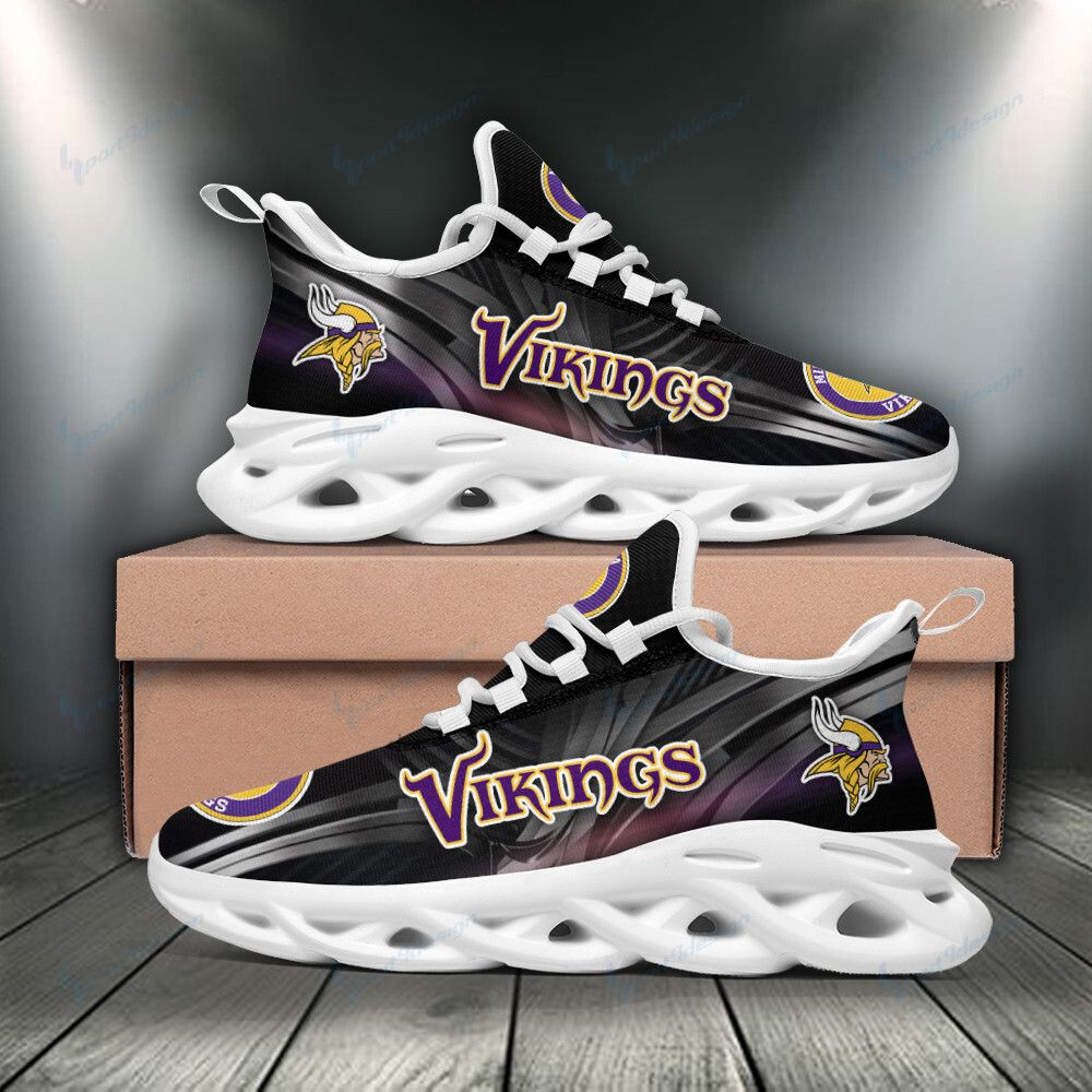 Minnesota Vikings Yezy Running Sneakers Bb530