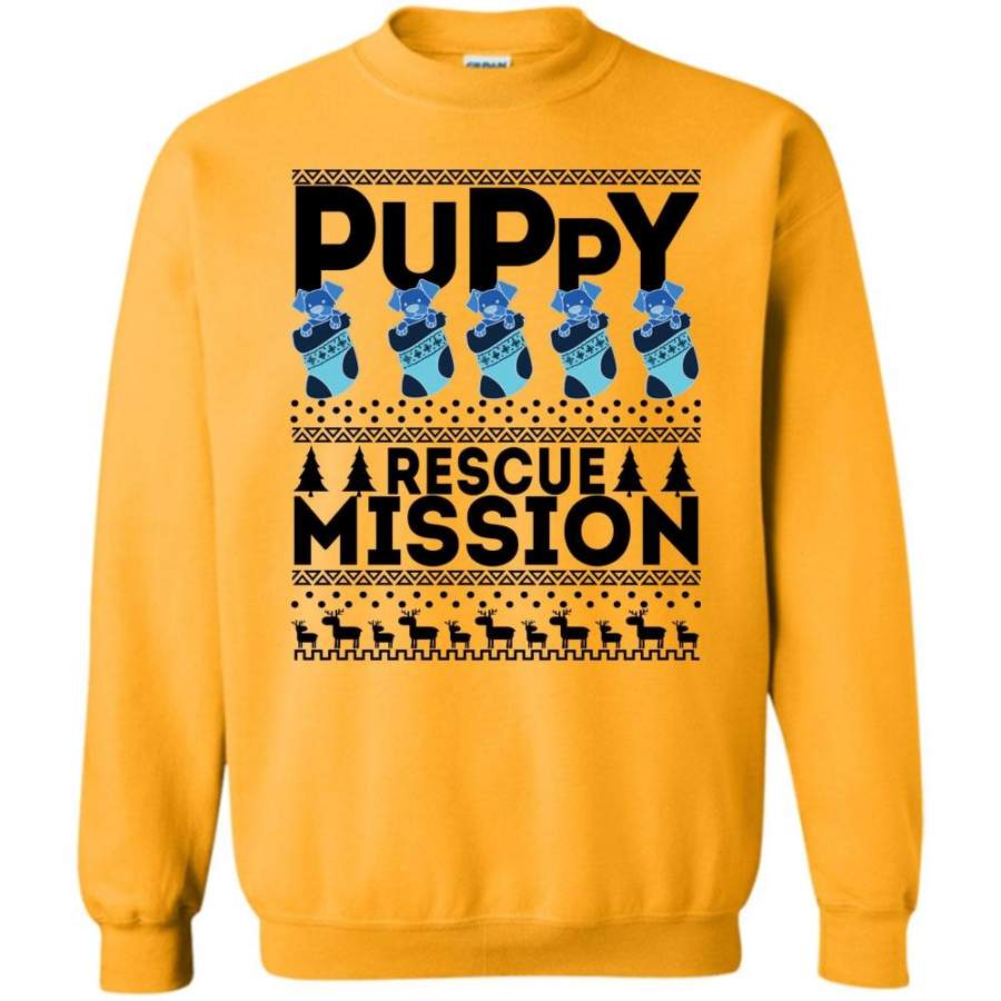 Dog Merry Christmas T Shirt, Puppy Rescue Mission Sweatshirt