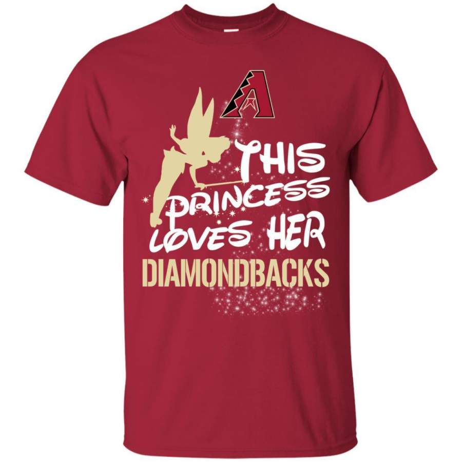 This Princess Love Her Arizona Diamondbacks T Shirts