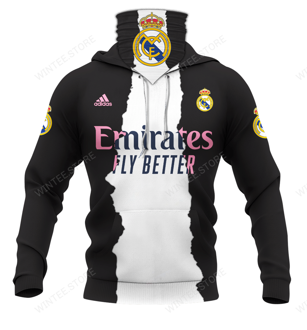 02RealMadrid002 |HoodieMask| CUSTOMIZE YOUR NAME & NUMBER