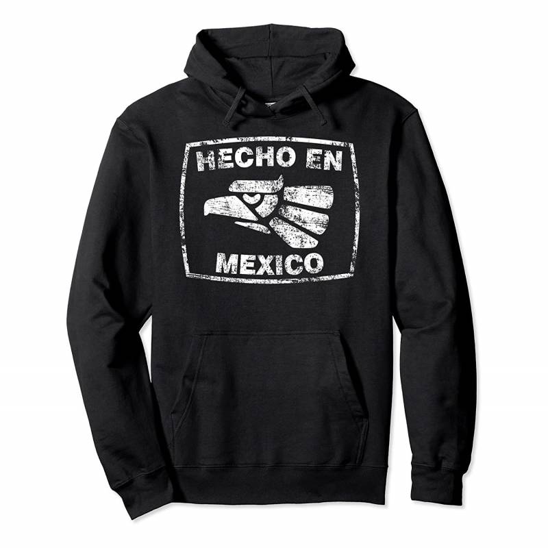 Vintage Distressed Hecho En Mexico Funny Mexican Pride Stamp Pullover Hoodie, T Shirt, Sweatshirt