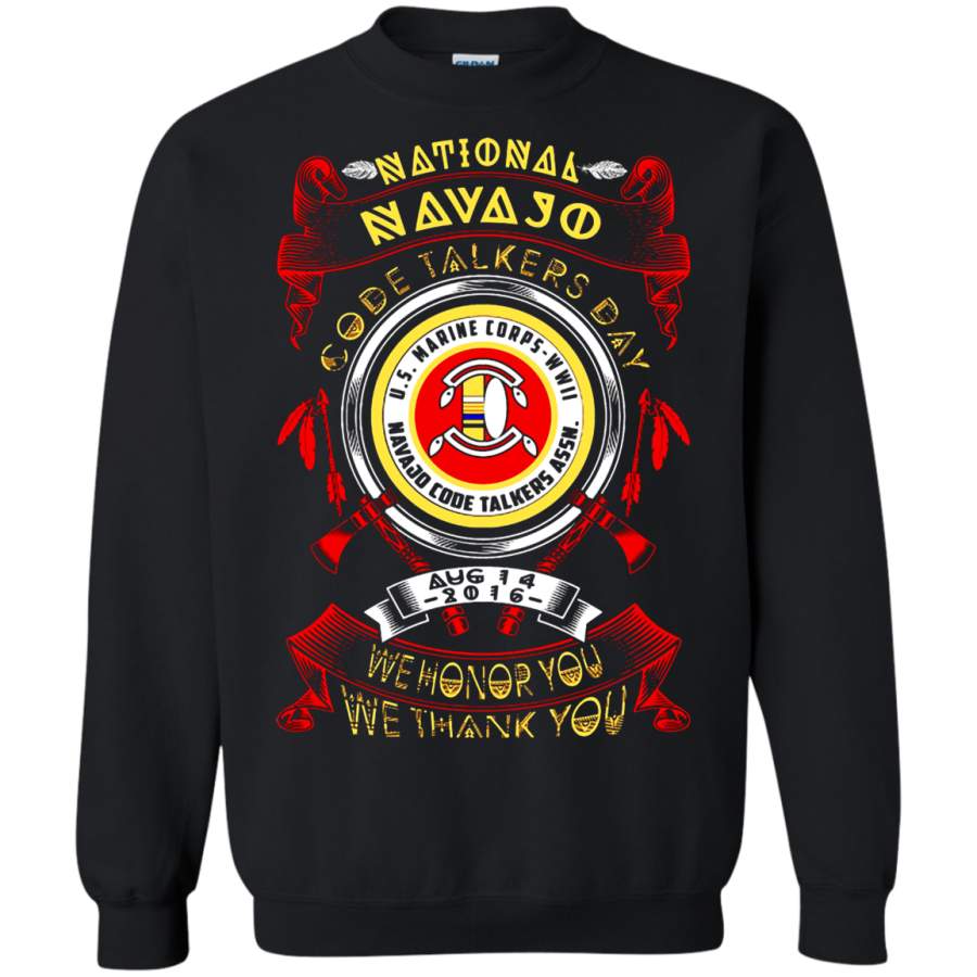 AGR National Navajo Code Talker Day Sweatshirt