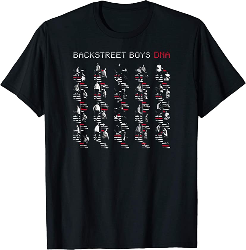 Backstreet Boys – DNA Red Steps T-Shirt