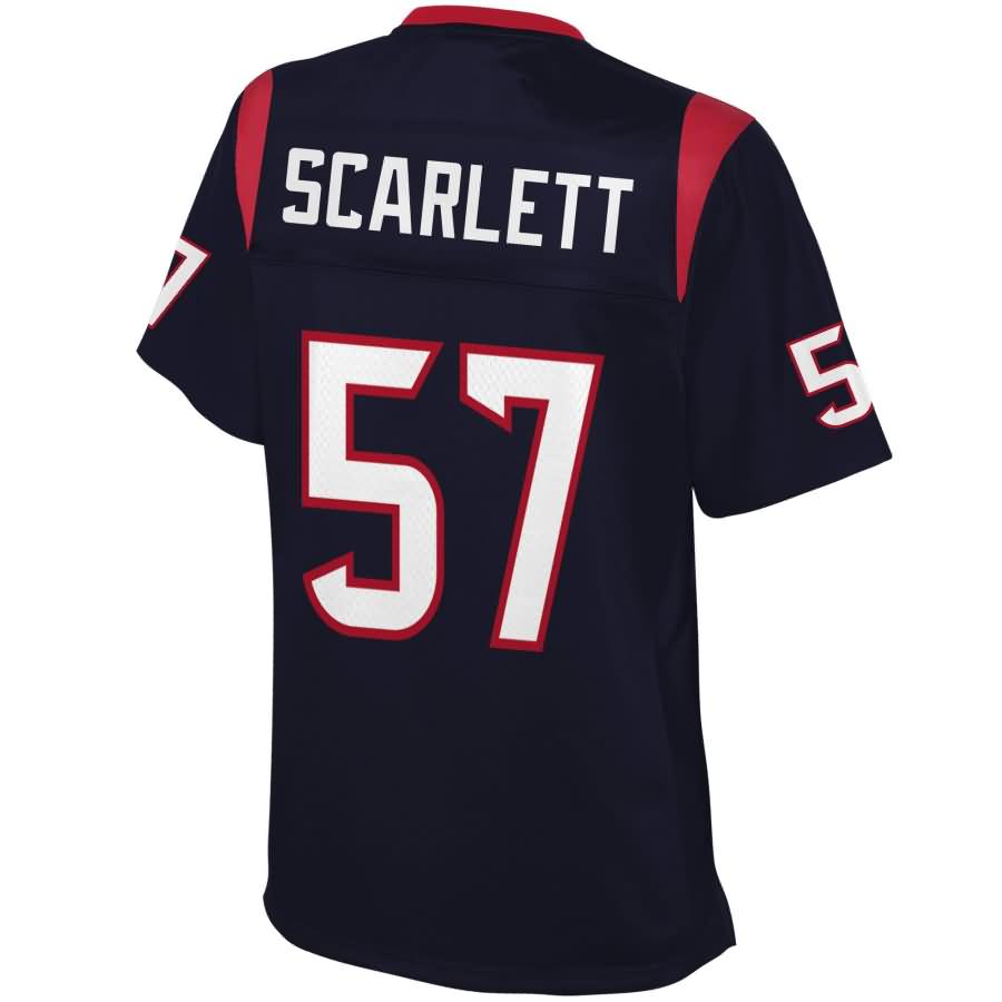 Brennan Scarlett Houston Texans NFL Pro Line Womens Player Jersey – Navy