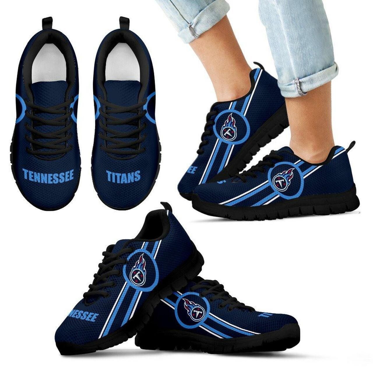 Tennessee Titans Sneakers Fall Of Light Running Shoes For Men, Women Shoes12562