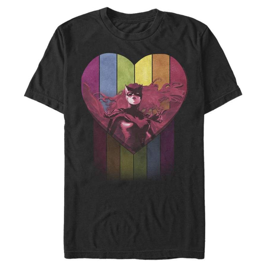 Batgirl Pride Love – DC Comics: Batman Black T-Shirt