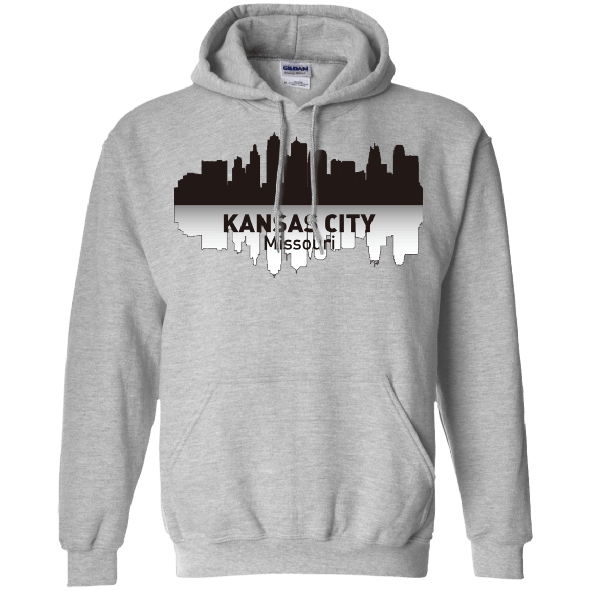 Buy Kansas City Missouri Skyline Silhouette Shirt