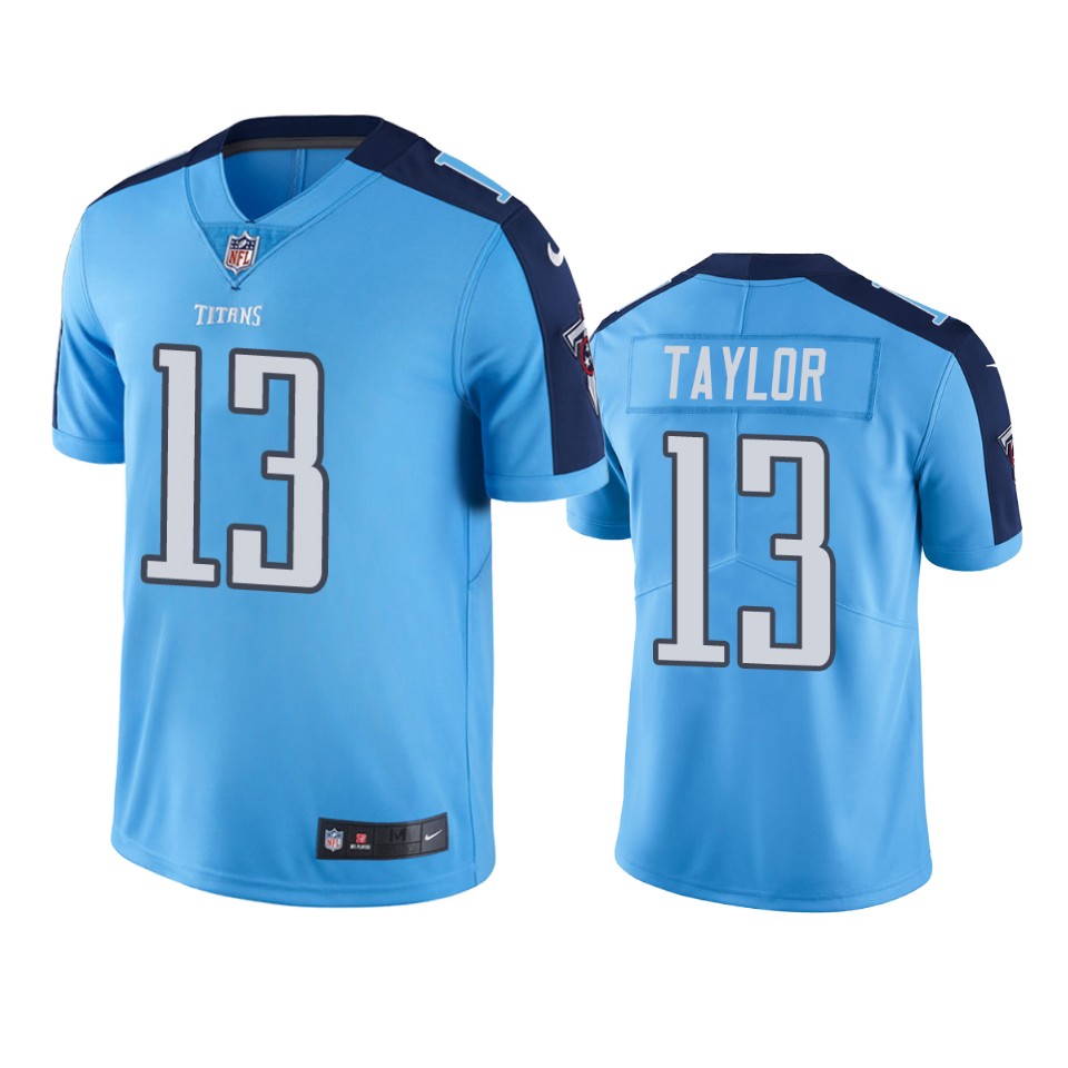 Tennessee Titans Taywan Taylor Light Blue Nike Color Rush Limited Jersey