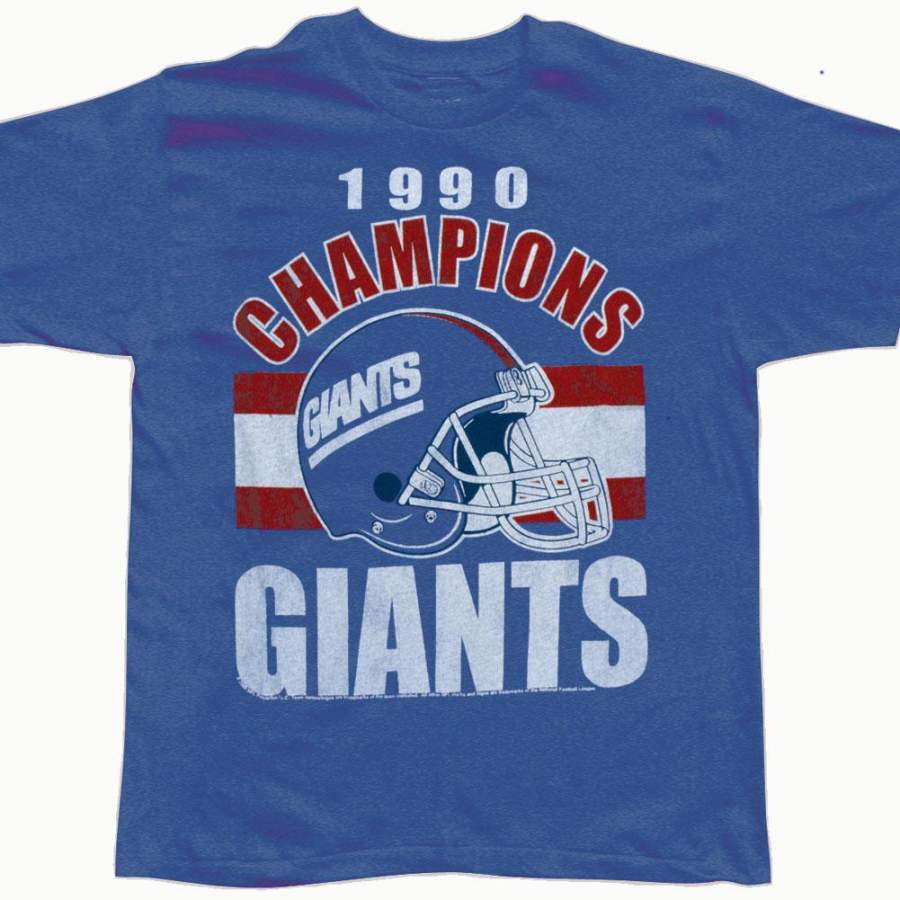 New York Giants – 1990 Champions Soft T-Shirt