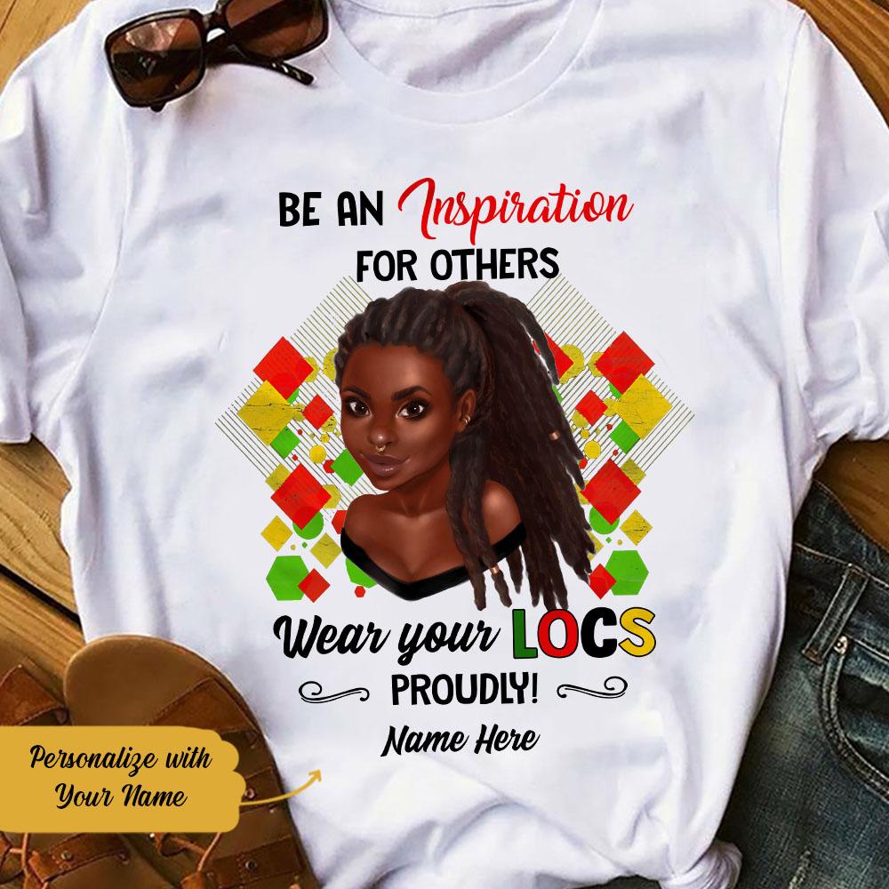 Personalized Bwa Locs Proud T Shirt