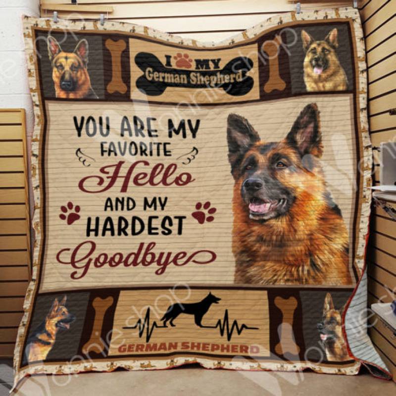 German Shepherd Dog Blanket DCB0901 67O57