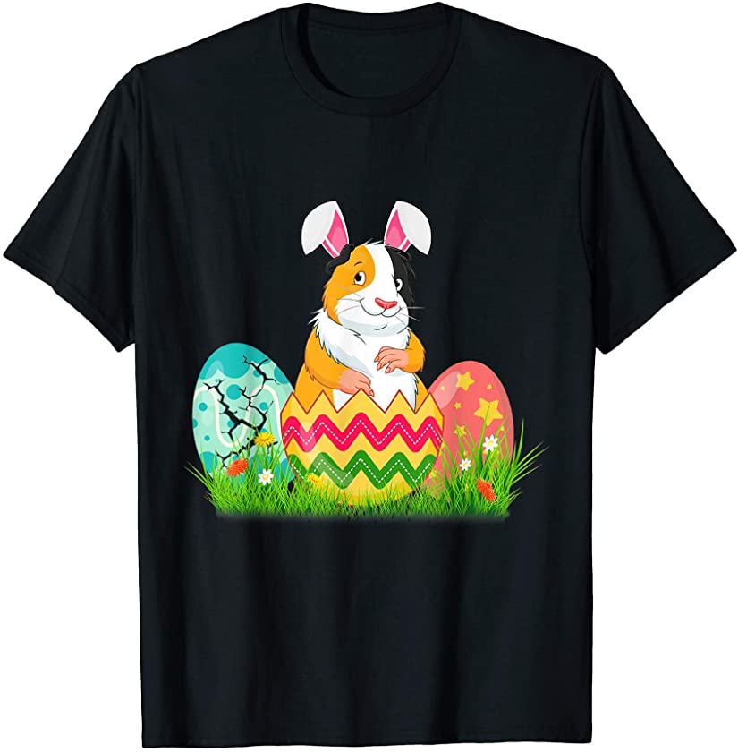 Cute Hamster Easter Day Bunny Eggs Easter Costume T-Shirt T-Shirt