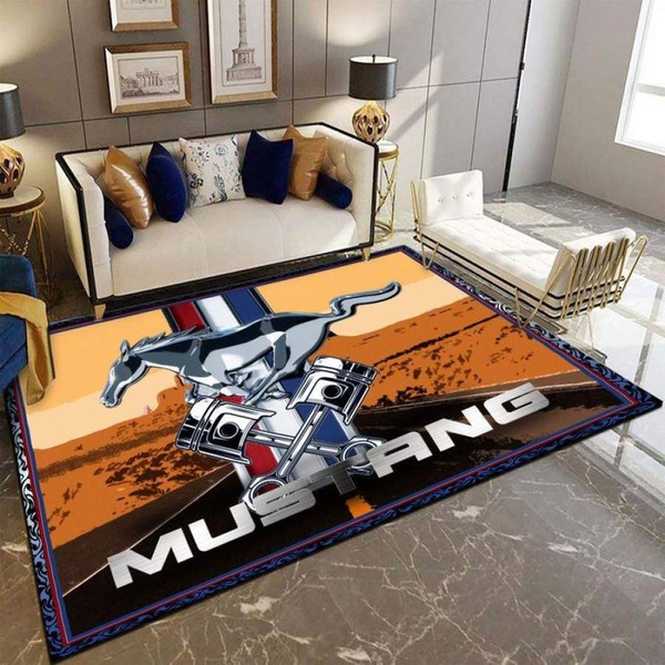 Mustang Rug Decor