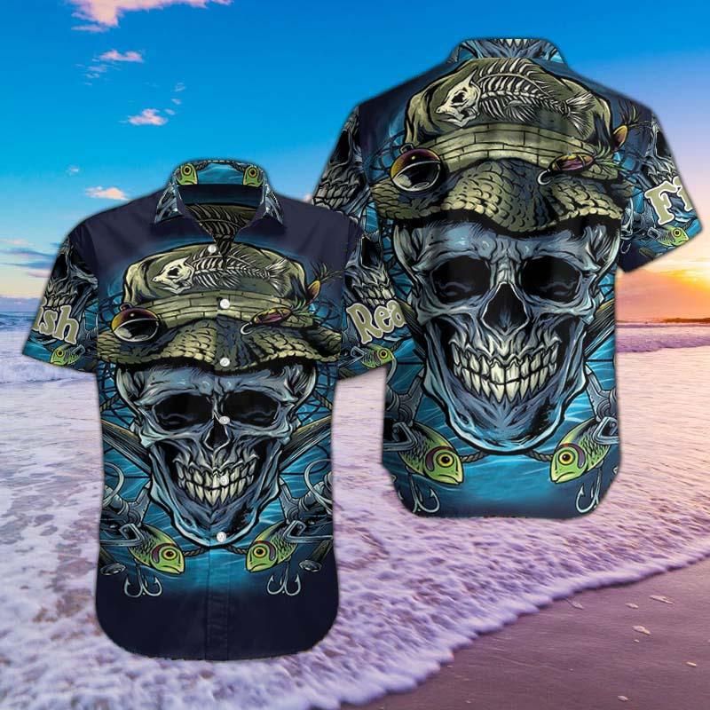 Fishing Reaper Hawaiian Shirts 06599 Ha71015