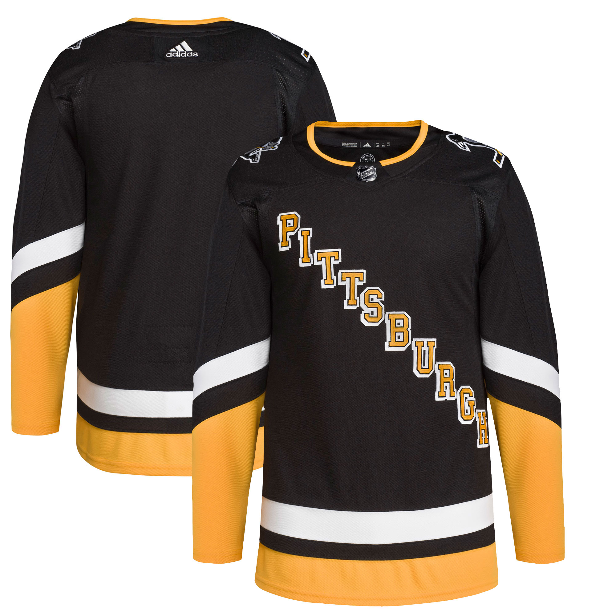 Pittsburgh Penguins 2021/22 Alternate Primegreen Authentic Jersey – Black