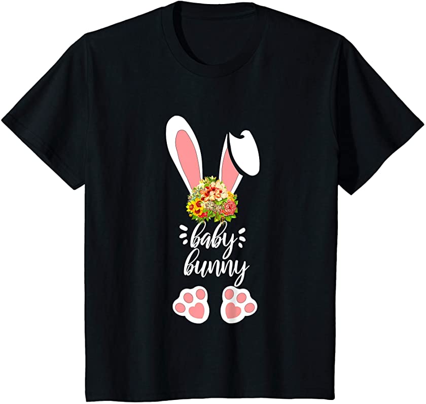 Kids I’m The Baby Bunny Cute Matching Family Easter T-Shirt