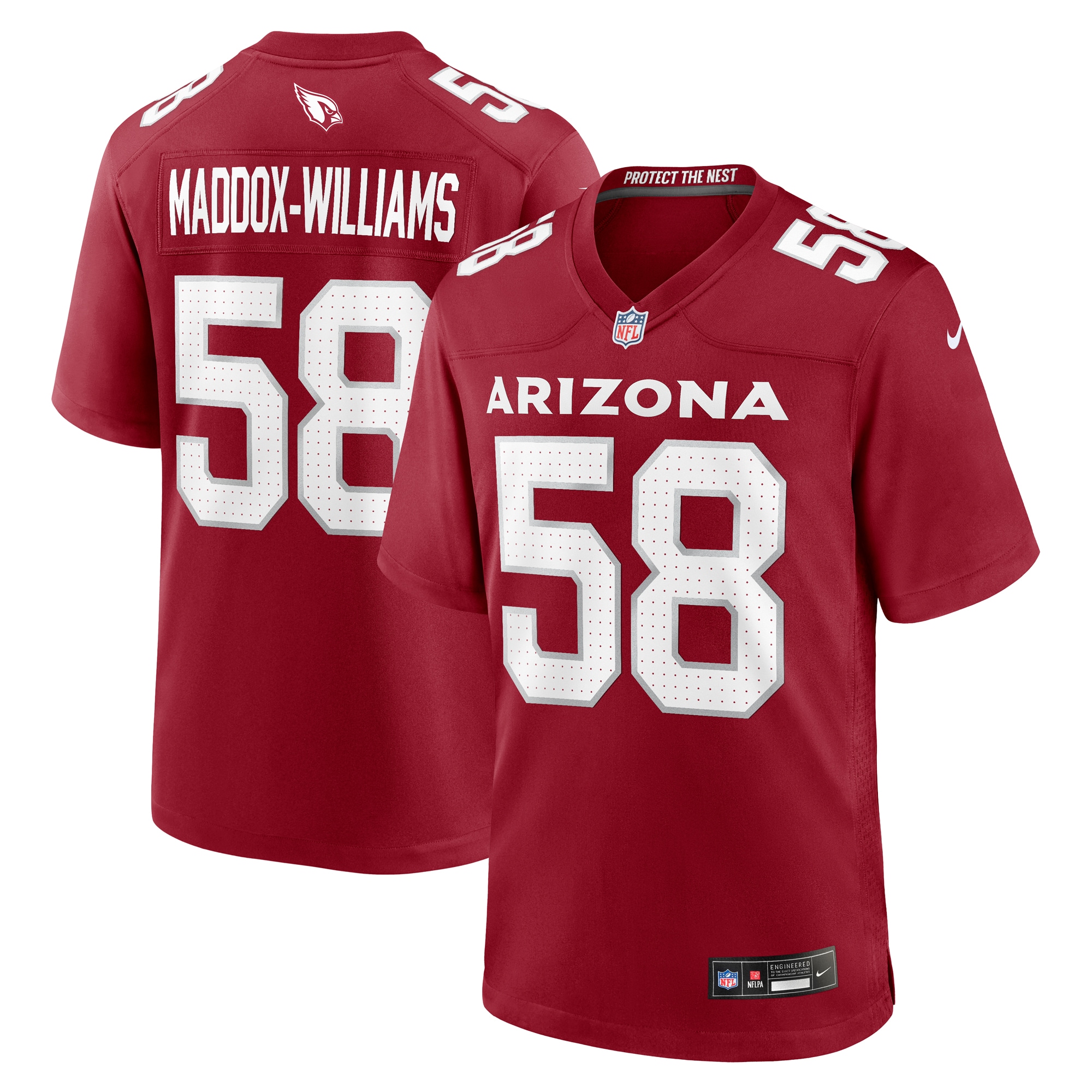 Tyreek Maddox-Williams Arizona Cardinals Game Jersey – Cardinal