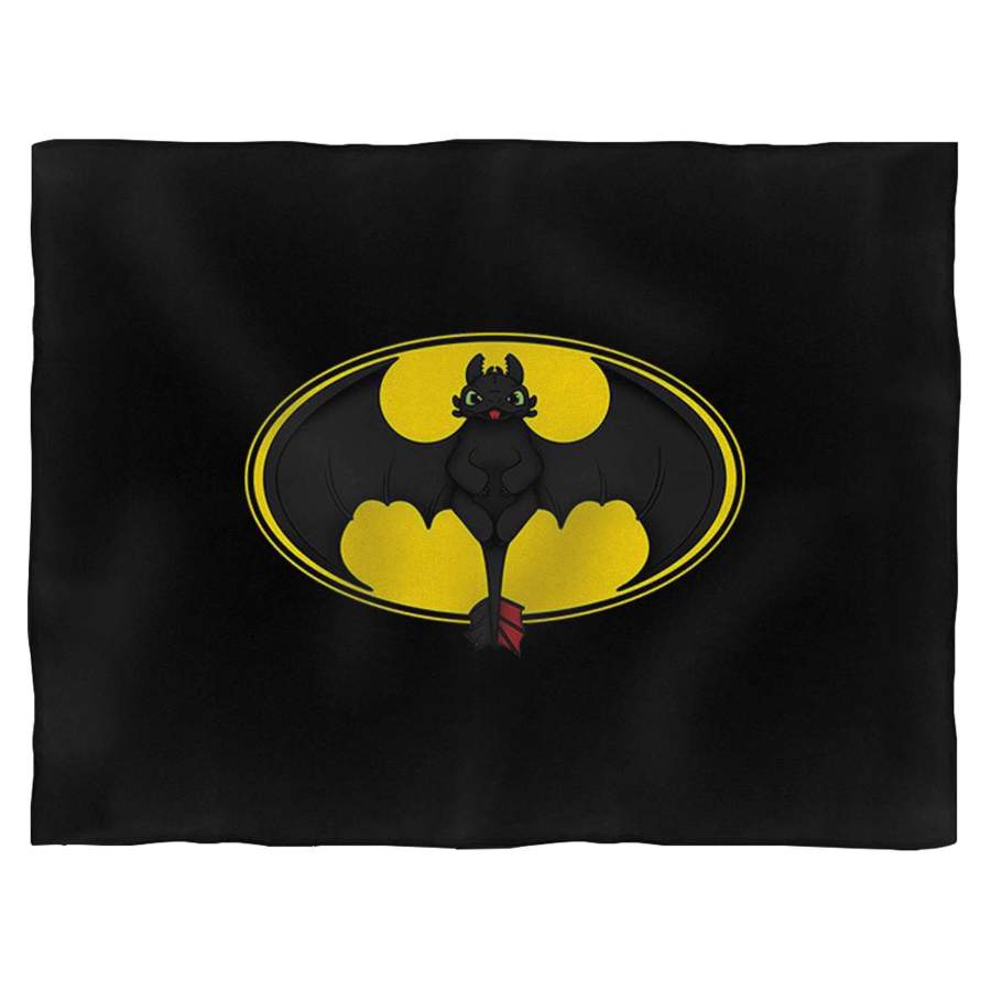 Toothles Batman How To Train Your Dragon Blanket