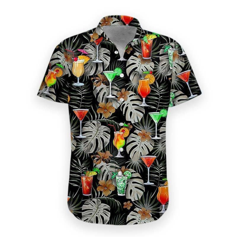 Gearhumans Cocktail Hawaiian Shirt Ha102154