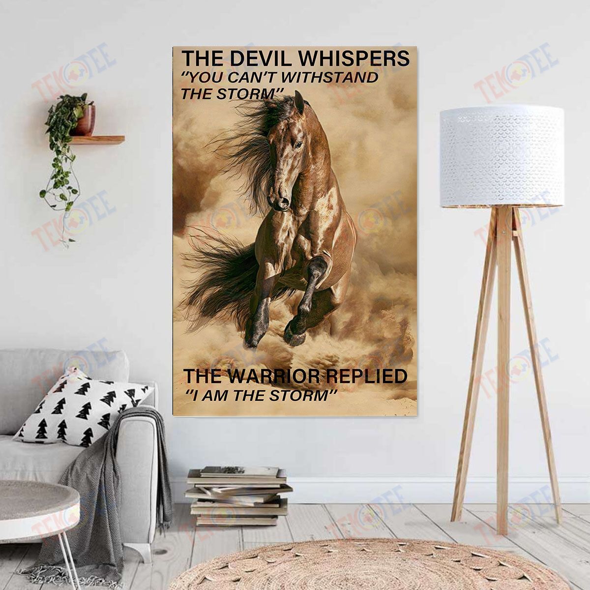 Canvas Art Prints The Devil Whispers The Warm Or Replied Wall Art Home Decor