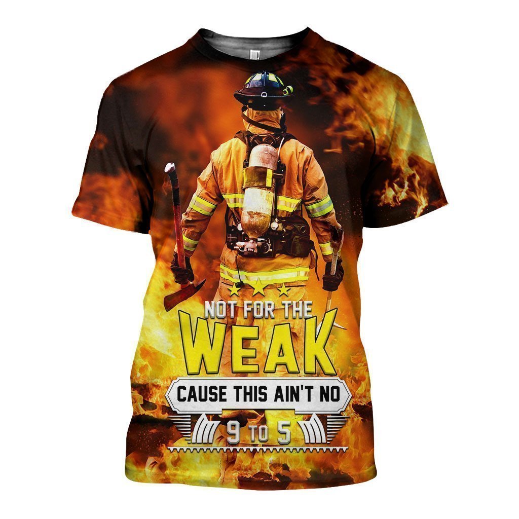 3D All Over Printed Firefighter Not For The Weak