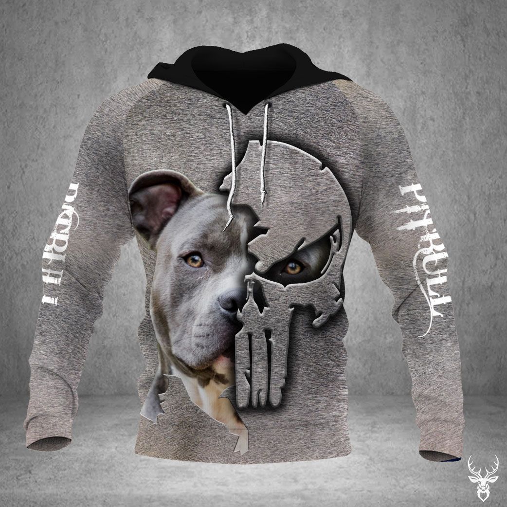 PITBULL HALF FACE HOODIE PP NXD192008B03TE