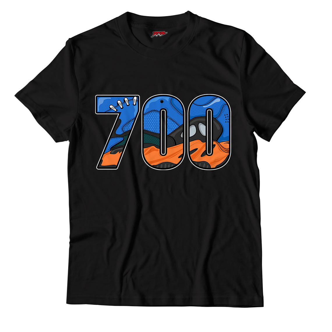 700 Unisex T-Shirt Match Yz Boost 700 Bright Blue