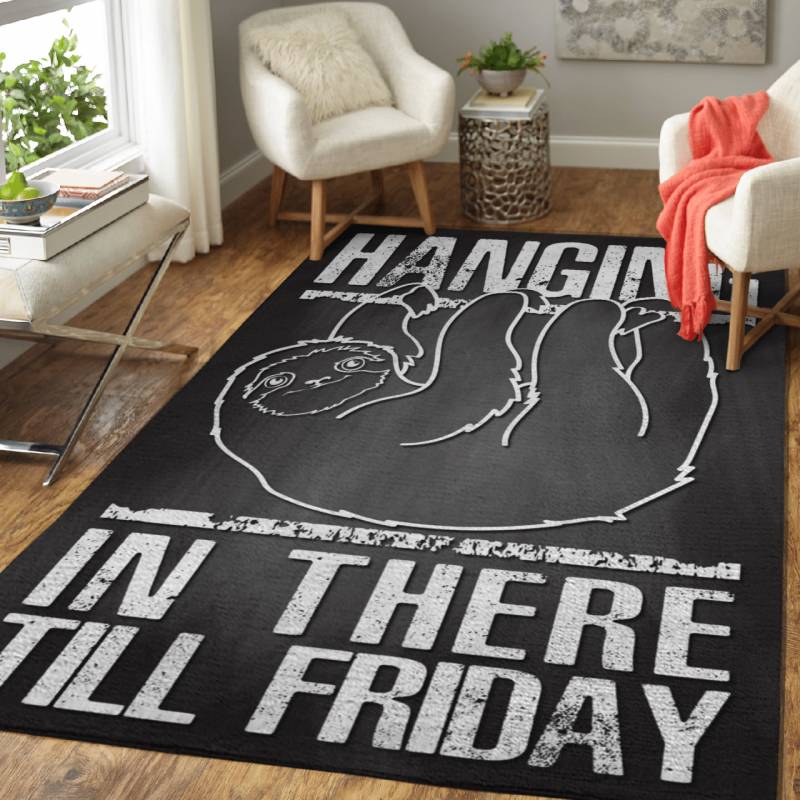 Sloth Till Friday – Animals Area Rug Carpet