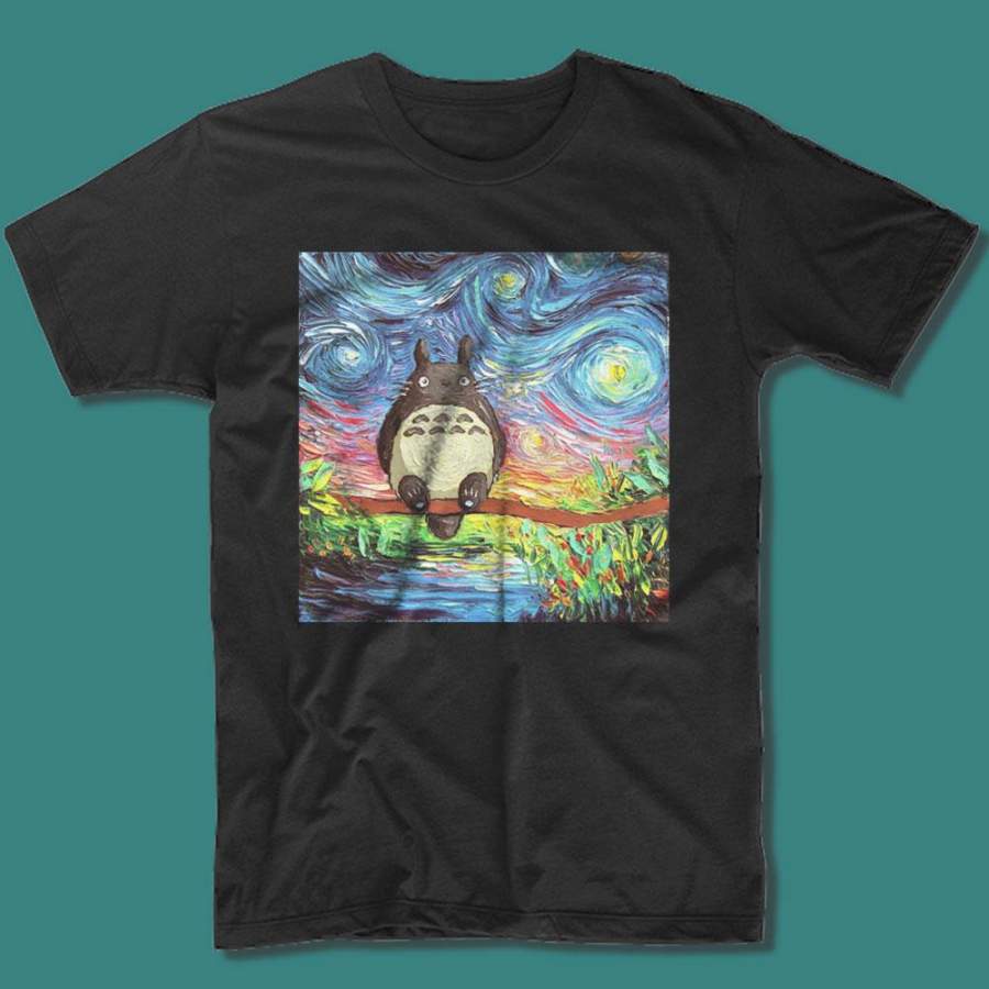 Totoro Studio Ghibli Painting Men’S T Shirt