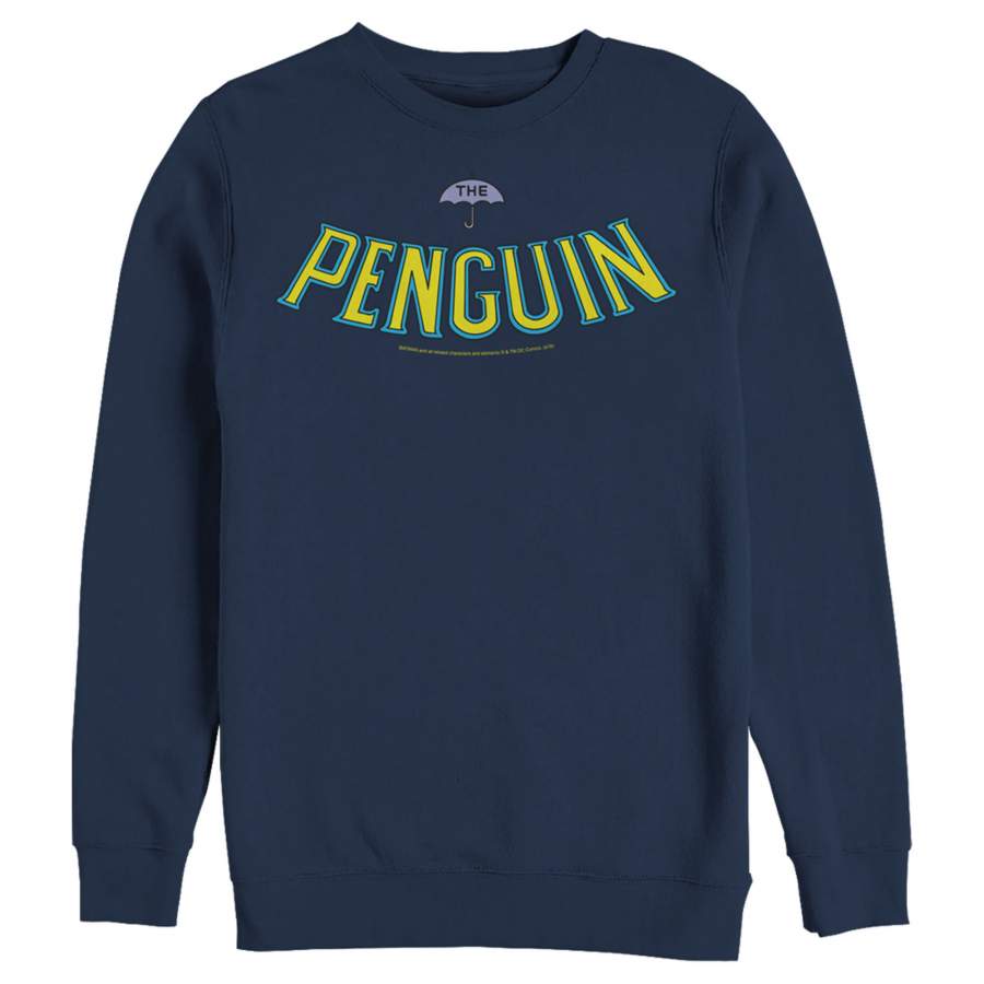 Batman Men’s Penguin Logo  Sweatshirt