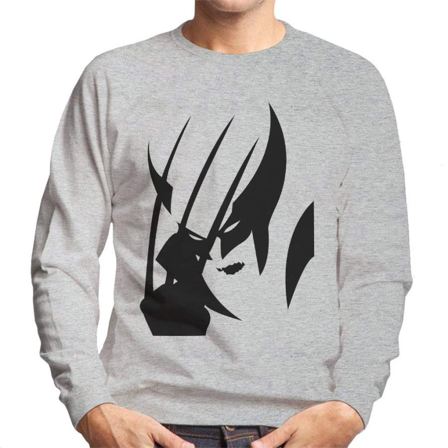 X Men Wolverine Silhouette Men’s Sweatshirt