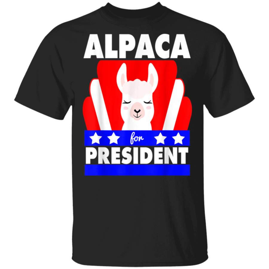 Alpaca for President Funny Election Shirt for Alpaca Lover TShirt