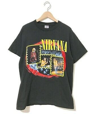 90s Vintage Nirvana From The Muddy Banks Of The Wishkah 1997 T Shirt  M Rare 6181