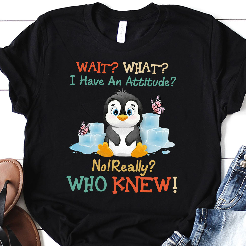 Penguin Attitude Really Quaz2610001Z Dark Classic T Shirt