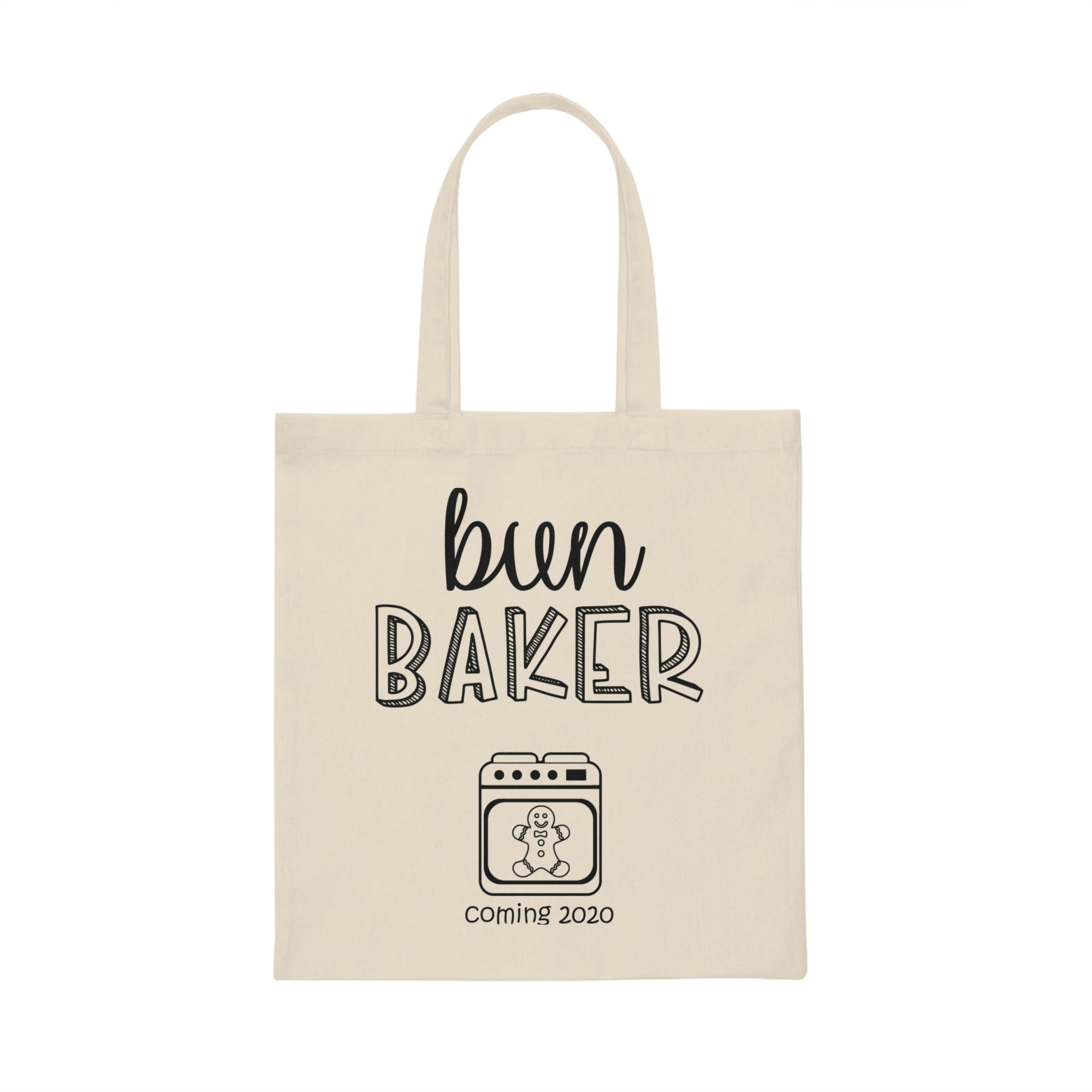 Bun Baker And Bun Maker New Dad And Future Mom Shirts Canvas Tote Bag