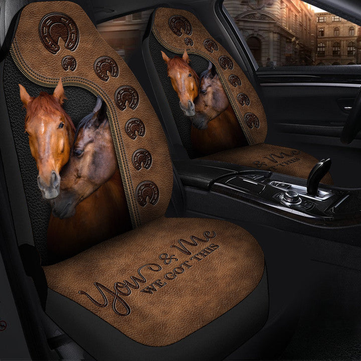 You And Me We Got This – Horse Seat Covers 0921