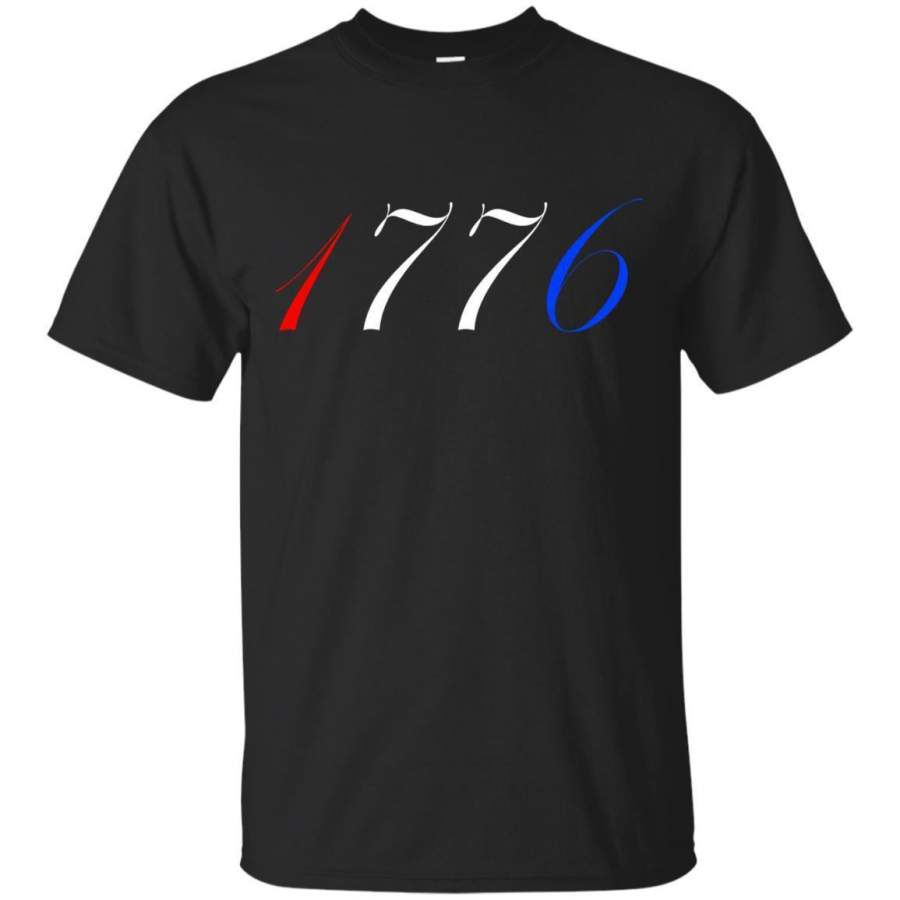 AGR 1776 4th of July American Independence Day USA T-Shirt zGalaxy Fashion T-Shirt