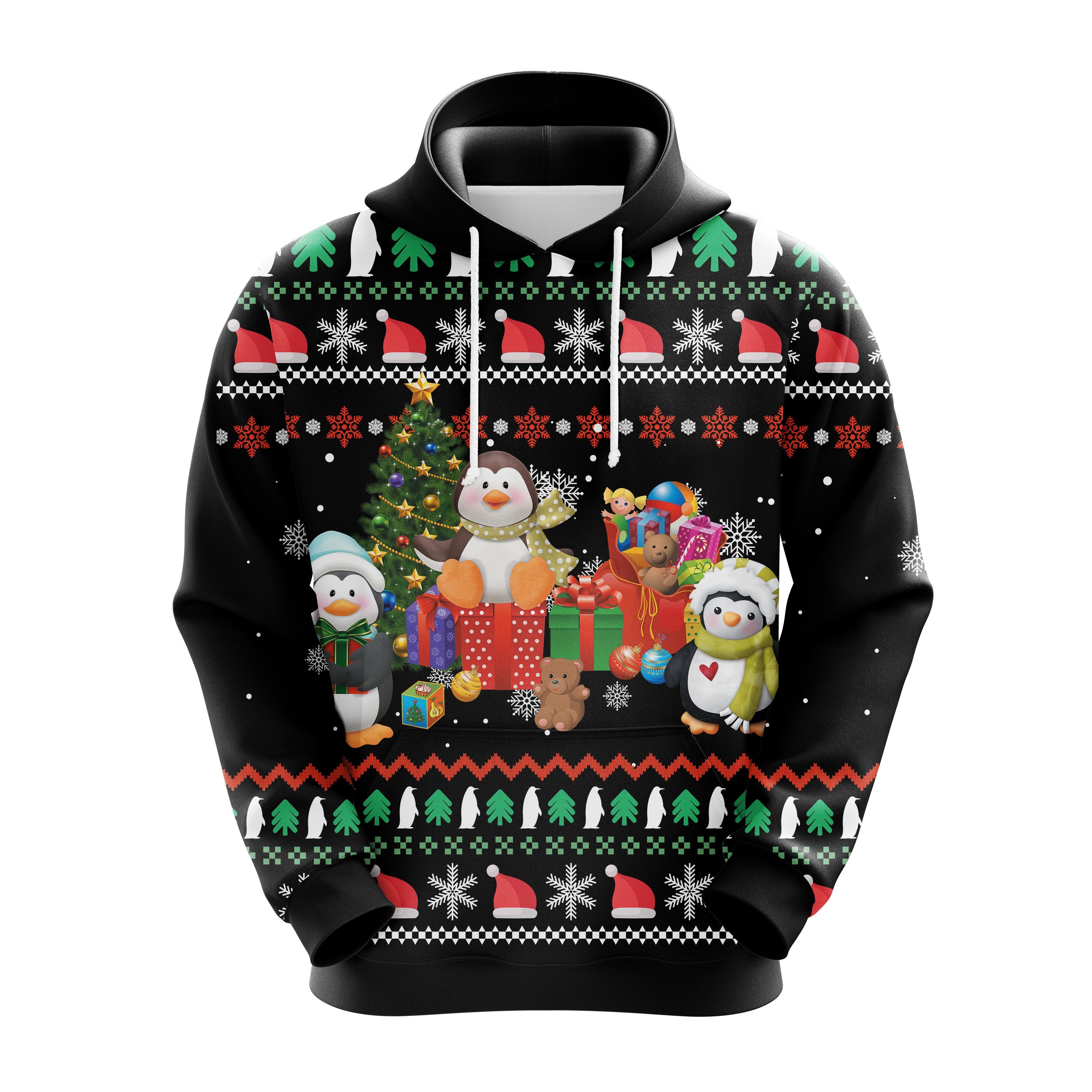 penguin Christmas cute Noel Mc Ugly Hoodie – Amazing Gift idea – thanksgiving gift