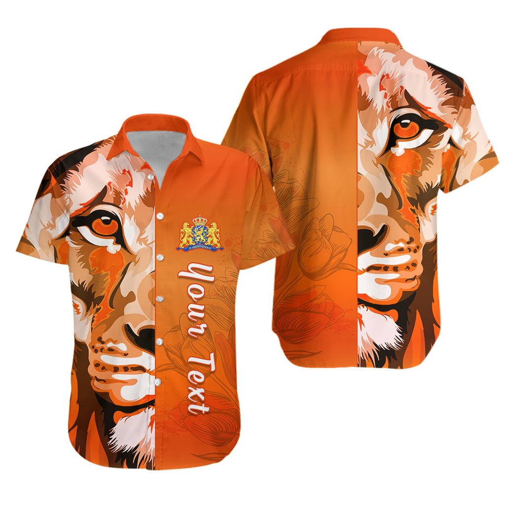 (Custom Personalised) Netherlands Hawaiian Shirt Style Lusty Dutch Lion Lt13