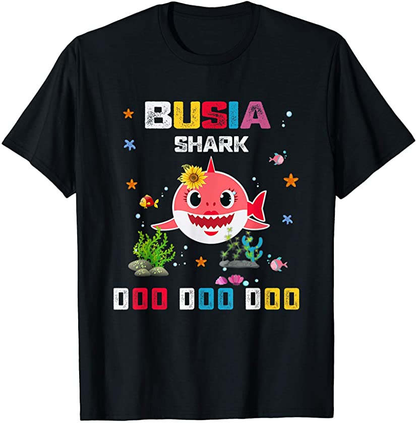 Busia Shark Shirt Funny Mother’s Day Gift For Mom Women T-Shirt