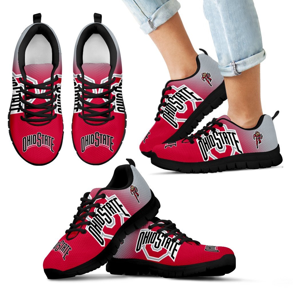 Awesome Unofficial Ohio State Buckeyes Sneakers