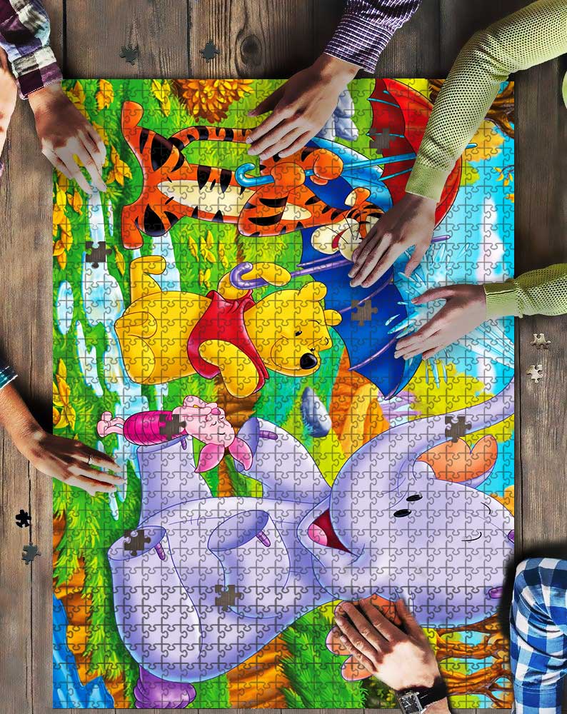 Winnie The Pooh Art Mock Puzzle