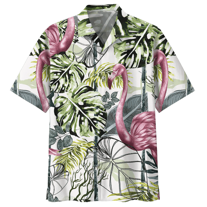 Flamingo Hawaii Shirt For Men Women Ha46341