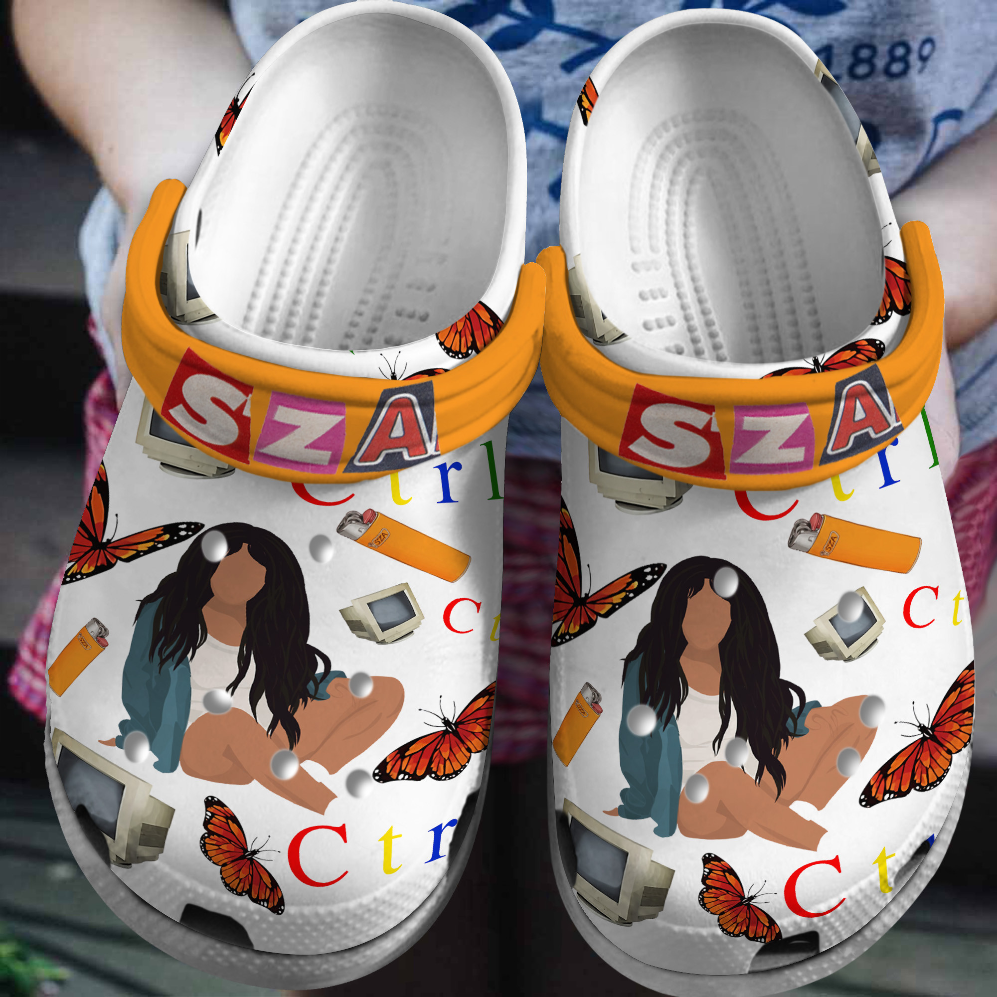 SZA Music Crocs Crocband Clogs Shoes Comfortable For Men Women and Kids 2