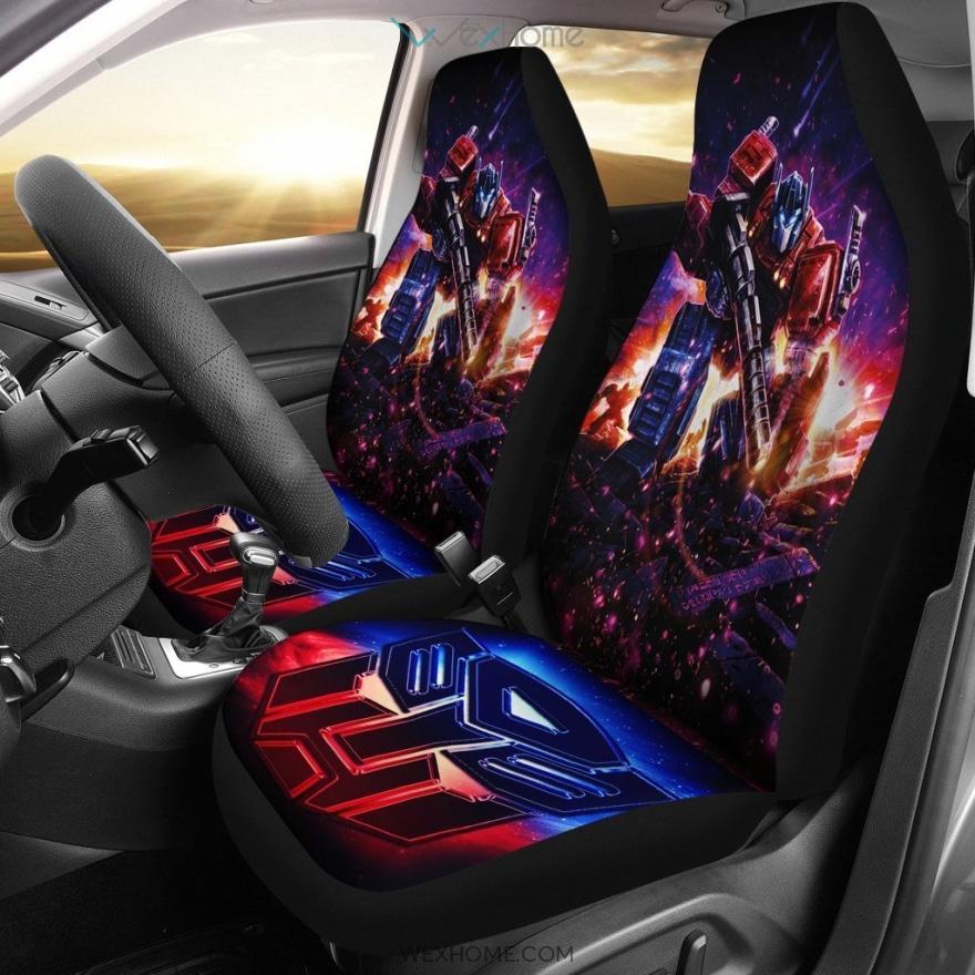 Optimus Prime Autobots Transformers Car Seat Covers Pinkato Store