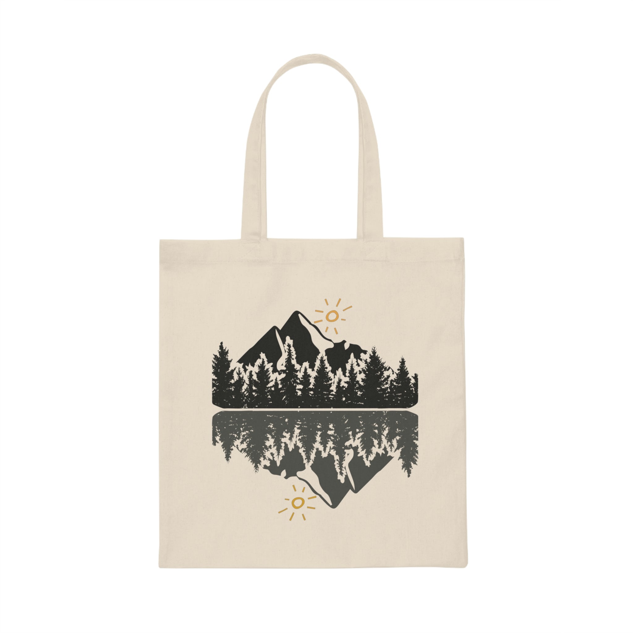 Crater Lake Mountain Wanderlust Camping Canvas Tote Bag